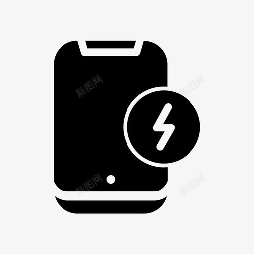电源互联网电话图标svg_新图网 https://ixintu.com wifi 互联网 技术 智能家居 标志 电源 电话