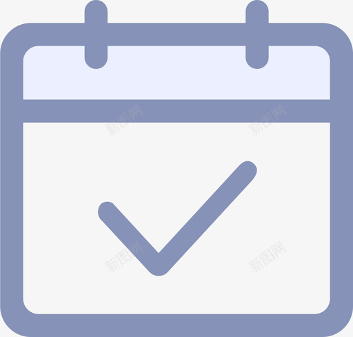 标签栏-签到svg_新图网 https://ixintu.com 标签栏-签到