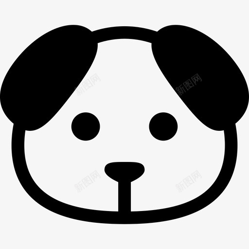 小狗狗朋友图标svg_新图网 https://ixintu.com 图标 宠物 小狗 朋友