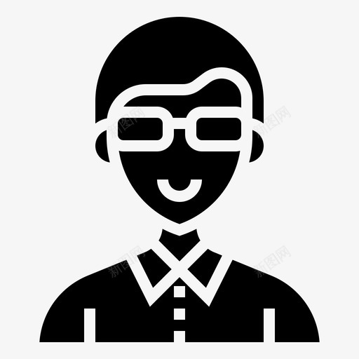 导师学者硕士图标svg_新图网 https://ixintu.com 学校 学者 导师 护理员 教师 硕士