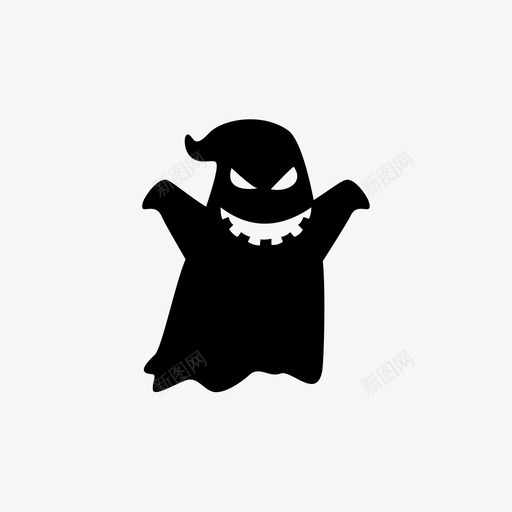 鬼魂鬼魂万圣节幽灵图标svg_新图网 https://ixintu.com 万圣节 地狱 幽灵 恐怖 鬼魂