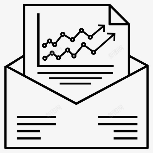 业务文档业务报告市场调研图标svg_新图网 https://ixintu.com 一组案例研究 业务报告 业务文档 信封中的纸张 市场调研 白皮书和业务报告行向量图标 统计报告