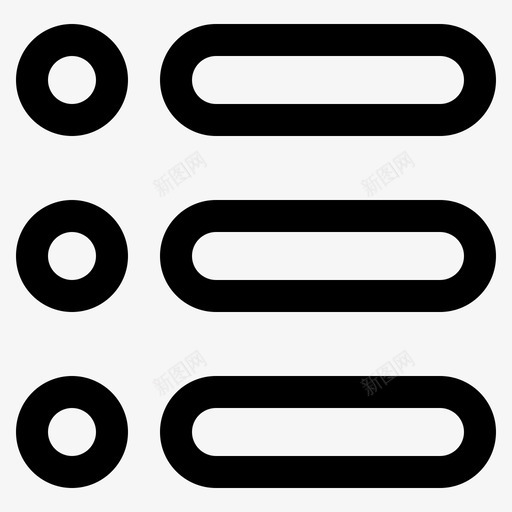 列表类别选项图标svg_新图网 https://ixintu.com 32x32 ui 其他 列表 类别 选项