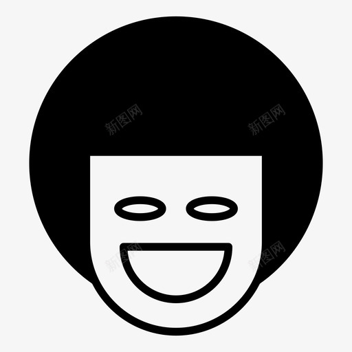 男孩化身表情图标svg_新图网 https://ixintu.com 化身 困倦 男孩 男孩表情1半 脸 表情