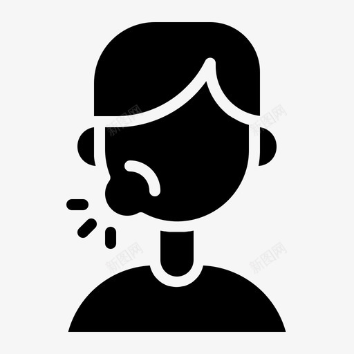 病人诊所牙科护理图标svg_新图网 https://ixintu.com 牙医 牙科护理 牙齿 牙齿护理字形 病人 诊所