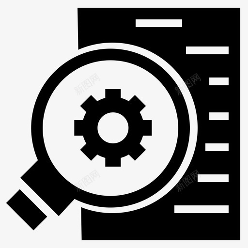 详细说明检查调查图标svg_新图网 https://ixintu.com 技术 核实 检查 社会 符号 系统 详细 说明 调查
