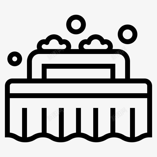 刷子清洁清洗图标svg_新图网 https://ixintu.com 刷子 擦拭 洗车 清洁 清洗