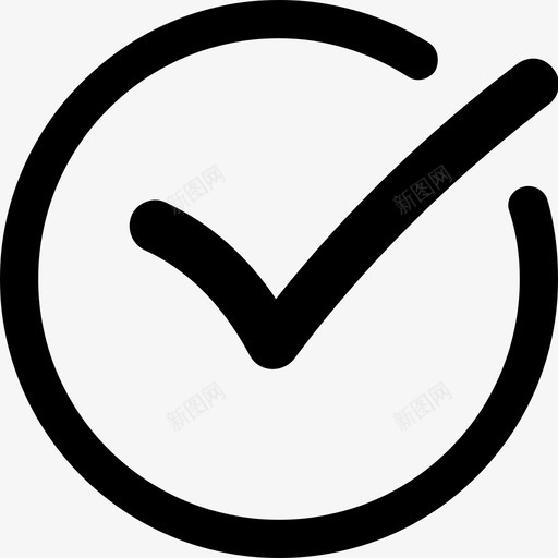 选中标记批准复选框图标svg_新图网 https://ixintu.com 复选框 批准 标记 检查表 选中 验证
