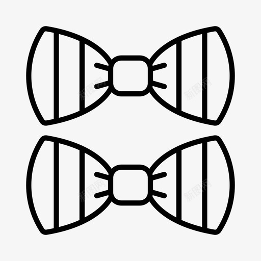 采购产品领结领结配件图标svg_新图网 https://ixintu.com 丝带 产品 时装 配件 采购 领结