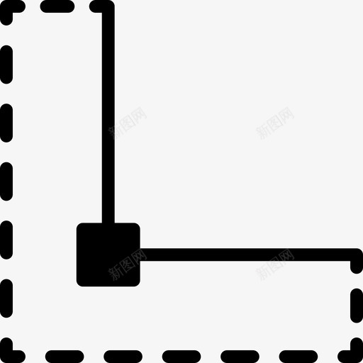 虚线78号实线图标svg_新图网 https://ixintu.com 78号 实线 虚线 设计