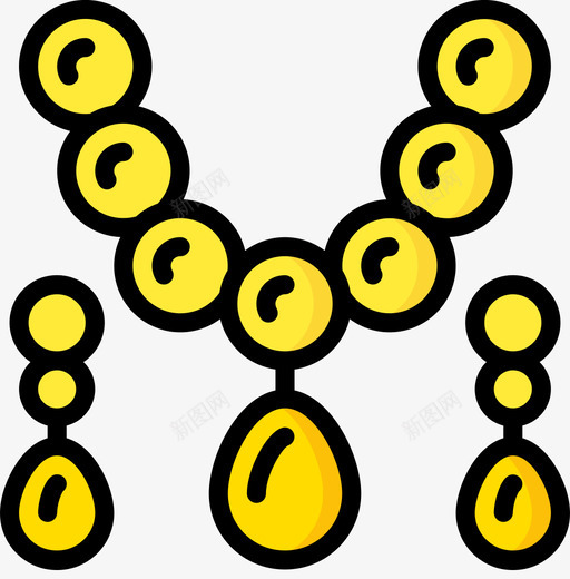 珠宝君主制1线性颜色图标svg_新图网 https://ixintu.com 君主制 珠宝 线性 颜色