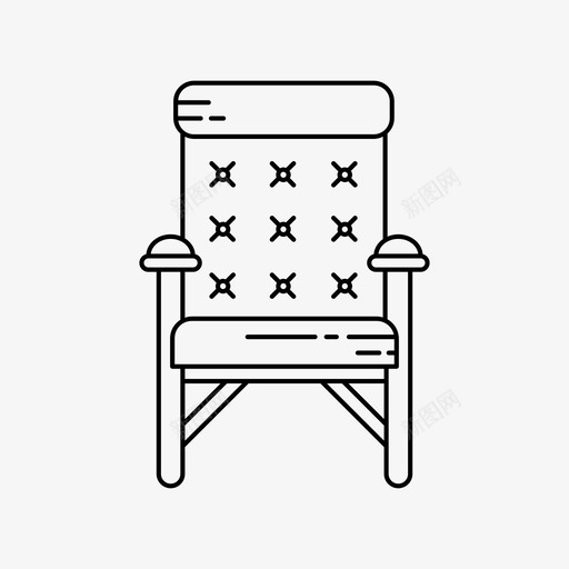 扶手椅家具客厅图标svg_新图网 https://ixintu.com 克斯 客厅 家具 扶手 苏佩莱