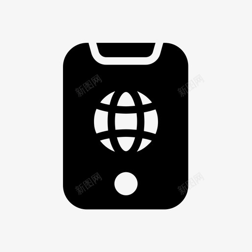 全球手机通讯图标svg_新图网 https://ixintu.com 全球 全球字形 国际 地球 手机 通讯