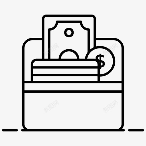 货到付款电子商务采购发货图标svg_新图网 https://ixintu.com 交货 付款 代码 发货 流线 物流 电子商务 货到付款 采购
