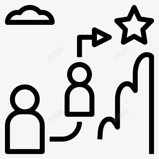 帮助仁慈人性图标svg_新图网 https://ixintu.com 人性 仁慈 帮助 怜悯 意图 管理