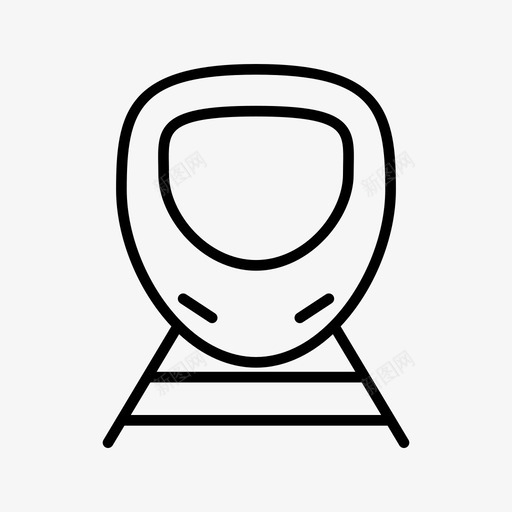 火车快速交通地铁图标svg_新图网 https://ixintu.com 交通 地铁 快速交通 火车