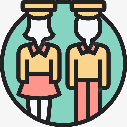 人才创造性学习3线条色彩图标svg_新图网 https://ixintu.com 人才 创造性 学习 线条 色彩