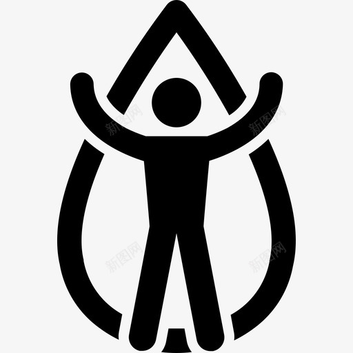水力变异超级英雄图标svg_新图网 https://ixintu.com 变异 变异固体图标 水力 超级英雄