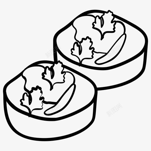 寿司筷子料理图标svg_新图网 https://ixintu.com 中国 俄罗斯 墨西哥 寿司 小吃 日本料理 海鲜 筷子 食品