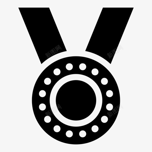 奖章徽章奖品图标svg_新图网 https://ixintu.com 奖品 奖章 学校 徽章 教育 获奖者
