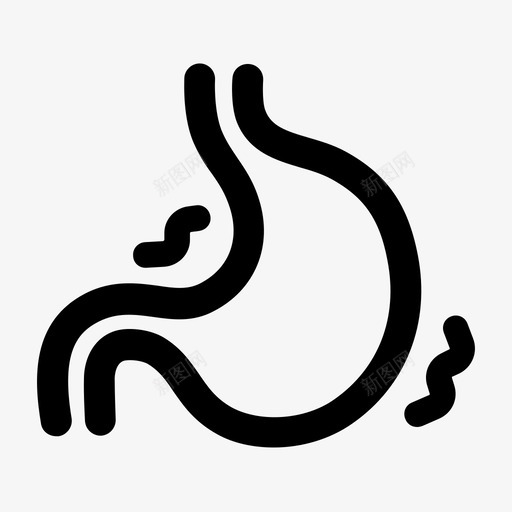 饿了伪装了肚子饿了图标svg_新图网 https://ixintu.com 伪装 肚子 装了 饿了 饿肚子