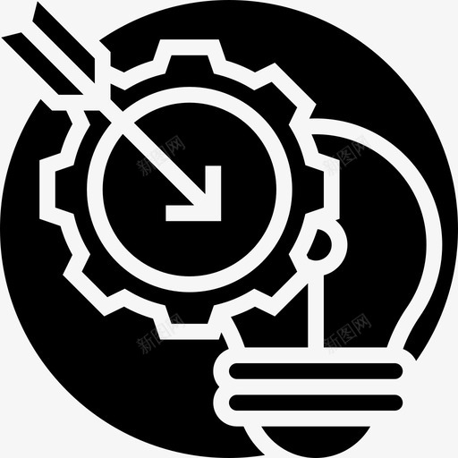 设置创造性学习6字形图标svg_新图网 https://ixintu.com 创造性 字形 学习 设置