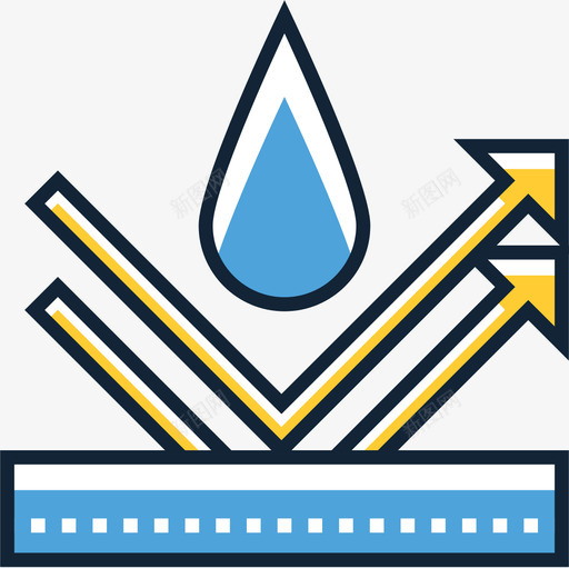 防雨洗车4线性颜色图标svg_新图网 https://ixintu.com 洗车4 线性颜色 防雨