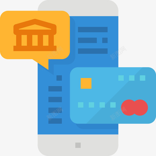 网上银行fintech7持平图标svg_新图网 https://ixintu.com fintech 持平 网上银行