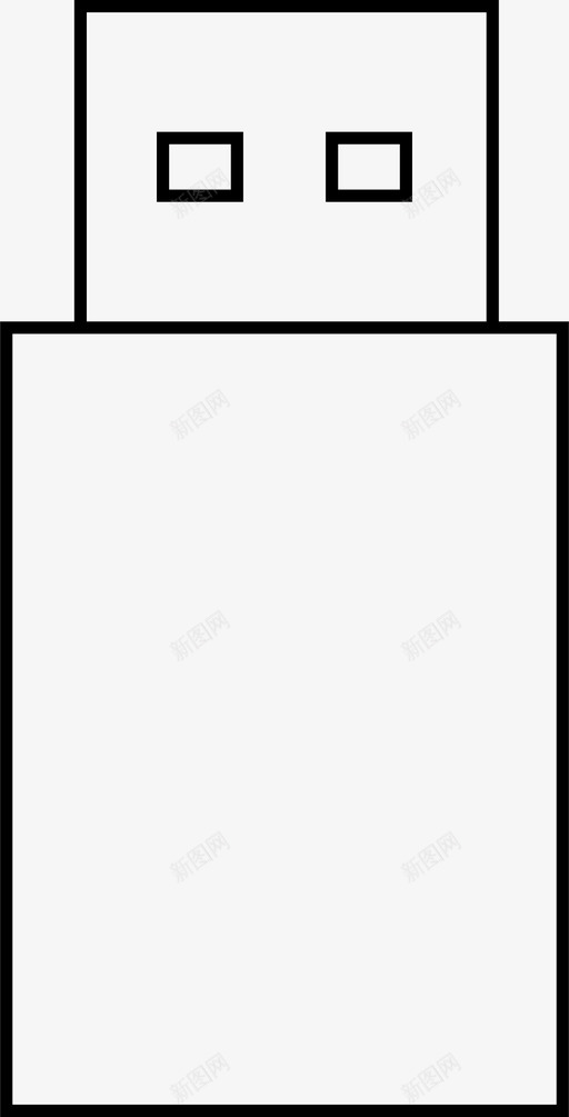 U盘数据存储闪存图标svg_新图网 https://ixintu.com U盘 数据存储 闪存