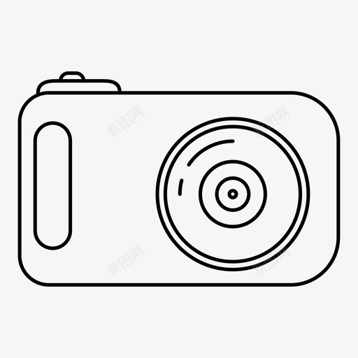 摄像头录音安全图标svg_新图网 https://ixintu.com 安全 录音 摄像头 网络 视频