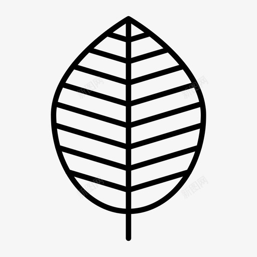叶子叶绿素绿色图标svg_新图网 https://ixintu.com 假日和自然图标轮廓风格 叶子 叶绿素 树叶 植物 绿色