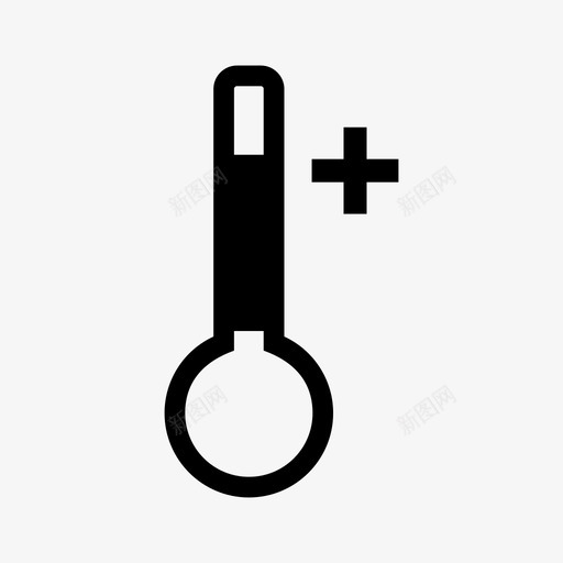 温度气候冷图标svg_新图网 https://ixintu.com 冷 天气 气候 温度 温度计 热