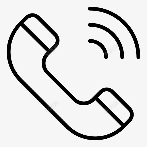 打电话营销图标svg_新图网 https://ixintu.com 打电话 营销