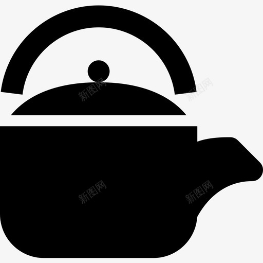 茶壶野营131装满图标svg_新图网 https://ixintu.com 茶壶 装满 野营