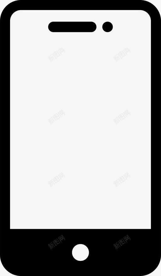 手机通讯小工具图标svg_新图网 https://ixintu.com 小工 工具 手机 智能 通讯