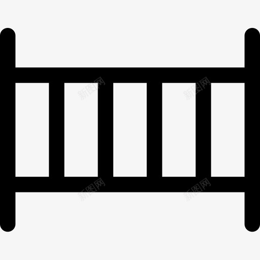 摇篮家具124线性图标svg_新图网 https://ixintu.com 家具 摇篮 线性