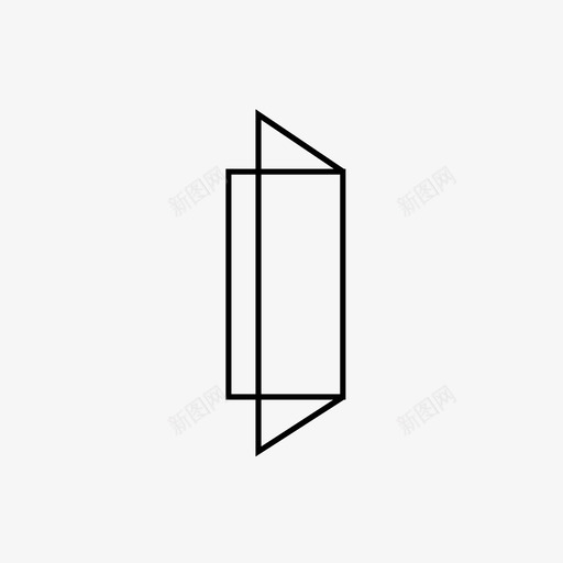窗建筑门图标svg_新图网 https://ixintu.com 建筑 开口 构件