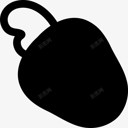 腰果食品水果图标svg_新图网 https://ixintu.com 健康食品 填充 水果 素食 腰果 蔬菜 食品