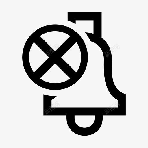 静音禁用声音图标svg_新图网 https://ixintu.com 声音 扬声器 禁用 立体声 静音 音量