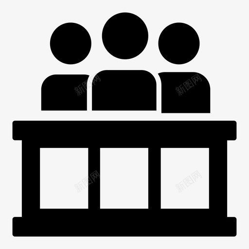 律师法庭法官图标svg_新图网 https://ixintu.com 律师 法官 法庭