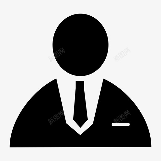 员工职业专业人士图标svg_新图网 https://ixintu.com 专业人士 员工 学生 职业