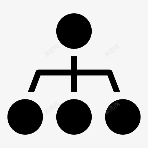 组织图表流程图图标svg_新图网 https://ixintu.com 共享 图表 流程图 组织 结构 网络 金融投资