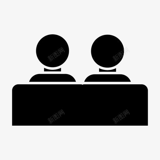 会议讨论团队图标svg_新图网 https://ixintu.com 会议 团队 工作 讨论