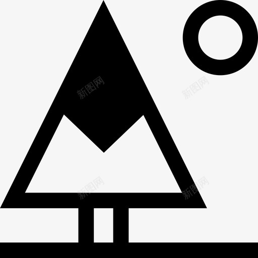 松树森林景观图标svg_新图网 https://ixintu.com 景观 松树 森林 照片 自然