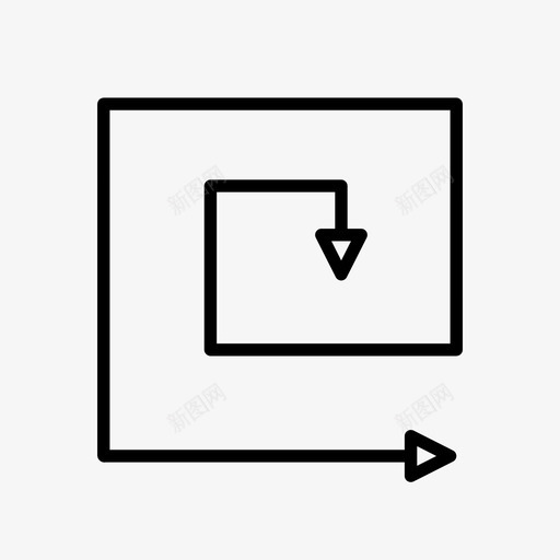 箭弓环图标svg_新图网 https://ixintu.com 导航 弓 环 箭 箭头双头线 迷宫