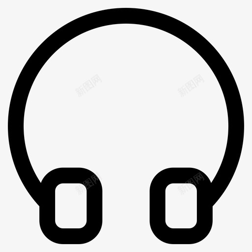 耳机音响设备图标svg_新图网 https://ixintu.com 播放器 电子 维欧 耳机 设备 音乐 音响