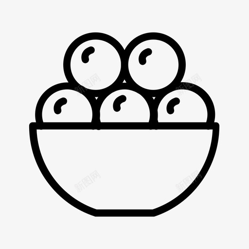 食物碗印度菜图标svg_新图网 https://ixintu.com 印度 食物