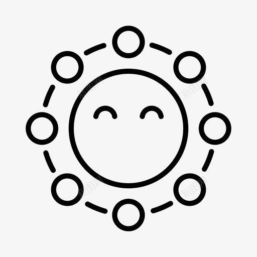 用户门户联机用户活动图标svg_新图网 https://ixintu.com 活动 用户 用户界面 联机 门户 静默