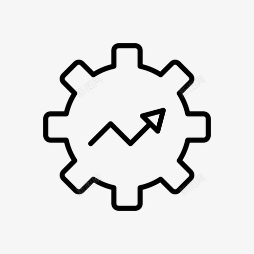 设置箭头齿轮图标svg_新图网 https://ixintu.com 优化 搜索引擎 箭头 网络 设置 齿轮