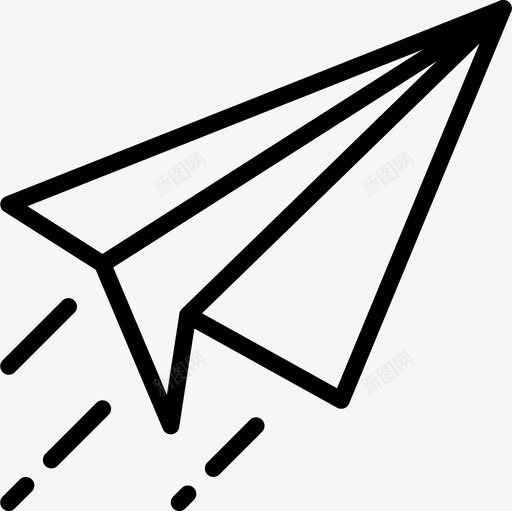 发送社交媒体112线性图标svg_新图网 https://ixintu.com 发送 媒体 社交 线性